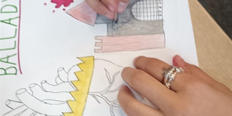 Powiększ grafikę: Balladyna - prace uczniów