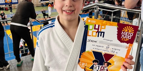 Powiększ grafikę: Hato Judo Cup 2026 - na zdjęciu Jeremi