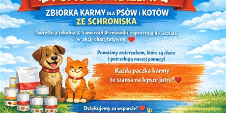Zbiórka dla schroniska